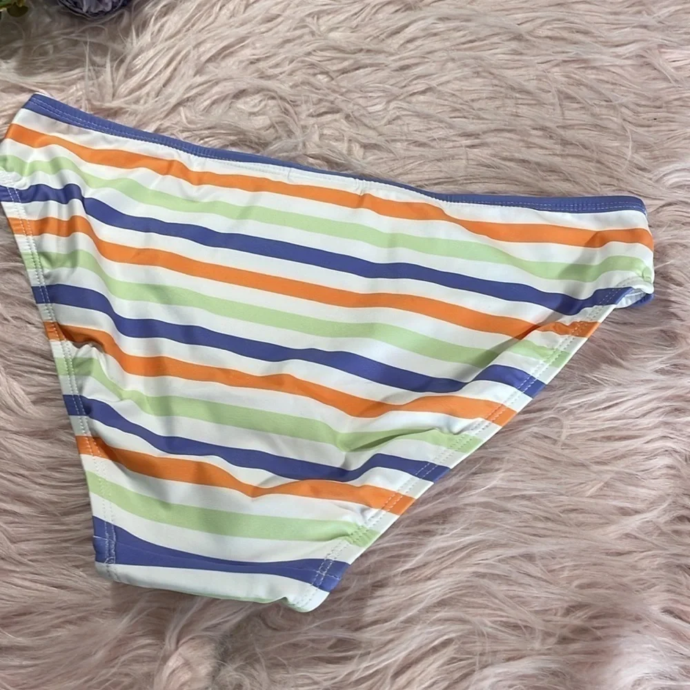NWT Andie Nautical Pastel Springtime Swim Bikini Bottoms
